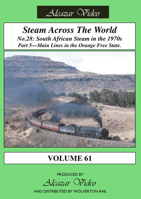 Vol.61: Steam Across the World No.28 - South African Steam in the '70's Part 5 (62-mins)