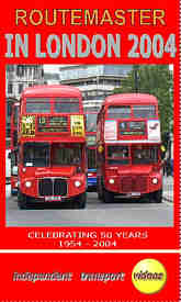 Routemasters in London 2004