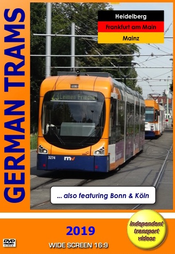 German Trams Part 12: Heidelberg, Frankfurt am Main, Mainz, Bonn and Kln