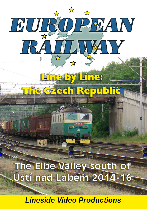 European Railway Line by Line: The Czech Republic - The Elbe Valley south of Usti nad Labem 2016 (